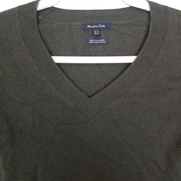 Massimo Dutti Womens Cashmere Sweater XS Classic Preppy Quiet Luxury Minimalist - Picture 2 of 7
